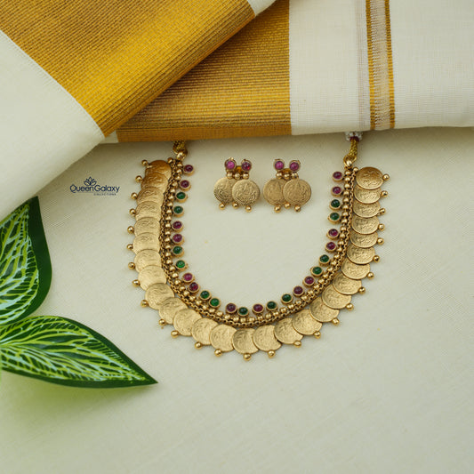 Antique Kassu Necklace With Stud