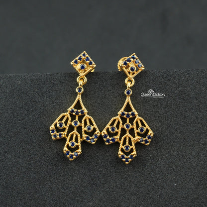 Goldplated AD Stone Earrings