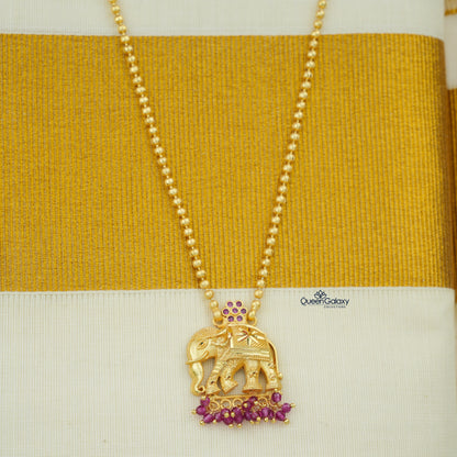 Goldplated Elephant Necklace