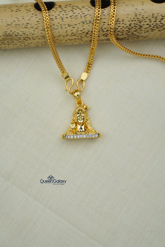 Goldplated Chain With Pendant