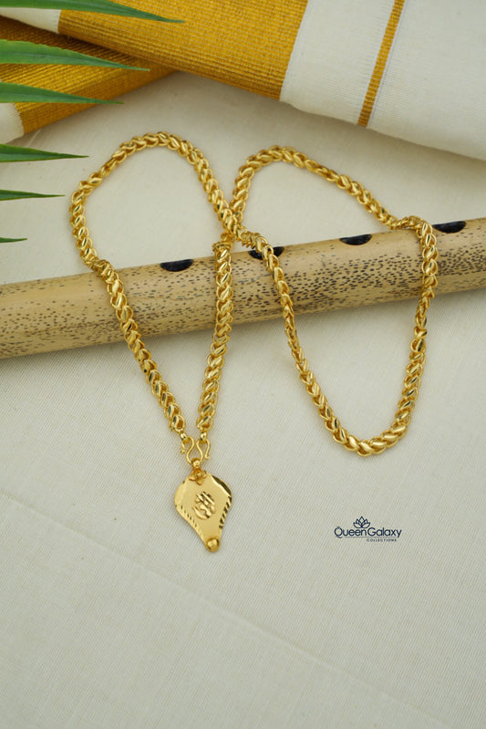 Goldplated  Chain With Thali