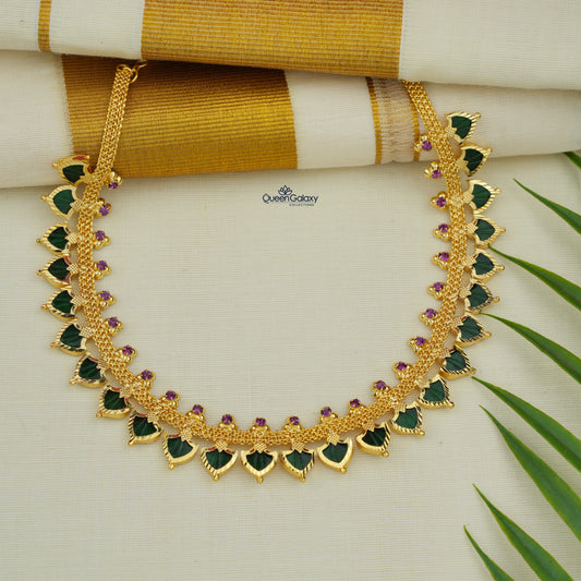 Goldplated Palakka Necklace