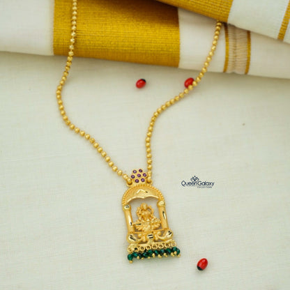 Goldplated Lakshmi Necklace