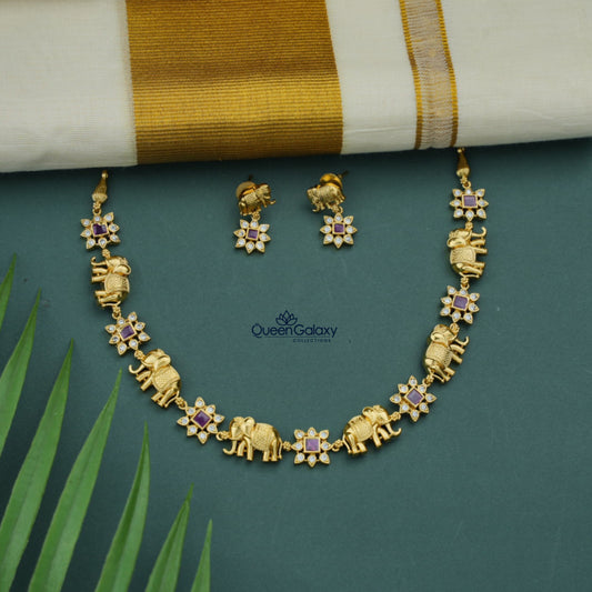 Antique Elephent Necklace