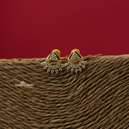 Gold Plated AD Stone Stud
