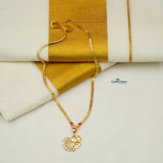 Goldplated Chain With Pendant