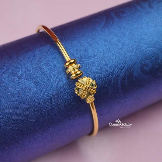 Goldplated Lock Bangle