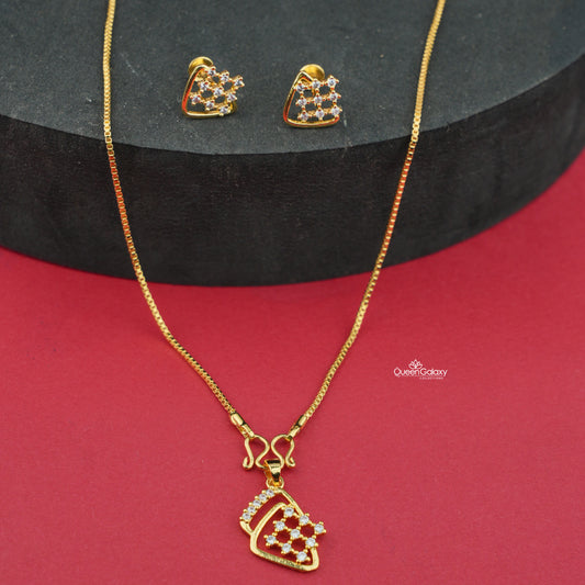 Goldplated AD Stone Combo Set