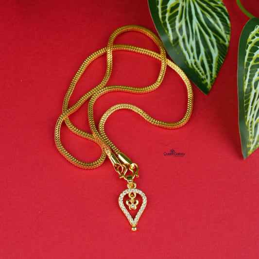 Golpdplated Chain With Pendant