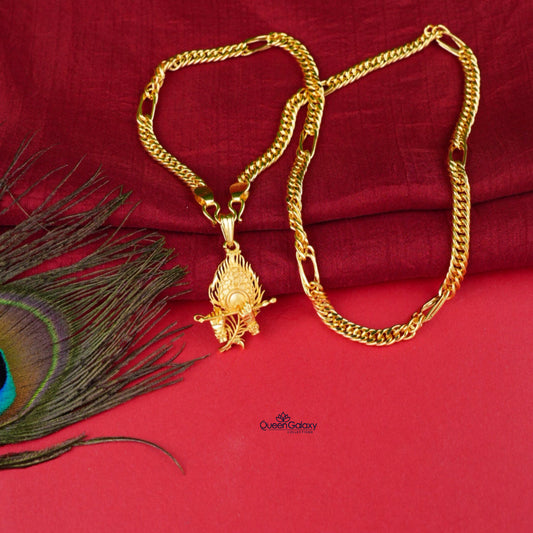 Goldplated Chain With Pendant