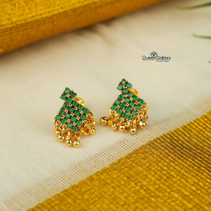 Goldplated AD Stone Stud