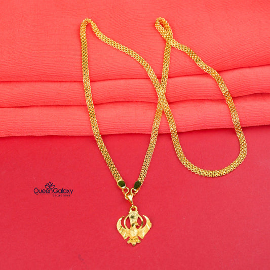 Goldplated Chain With Pendant
