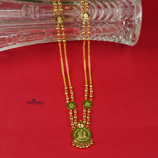 Goldplated Lskshmi Devi Haram
