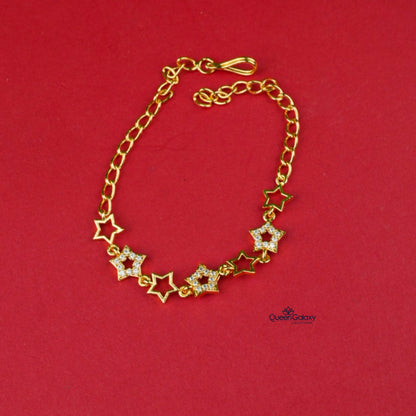 Goldplated AD Stone Bracelet