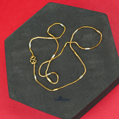 White Goldplated Chain