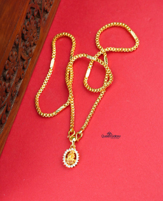 Goldplated Chain With Pendant