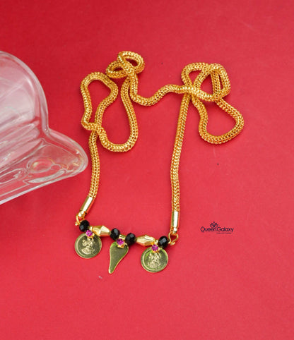 Goldplated Chain With Thali