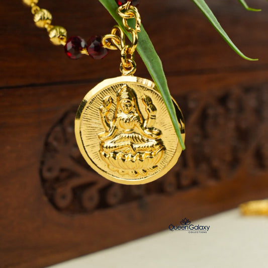 Goldplated Lakshmi Devi Pendant