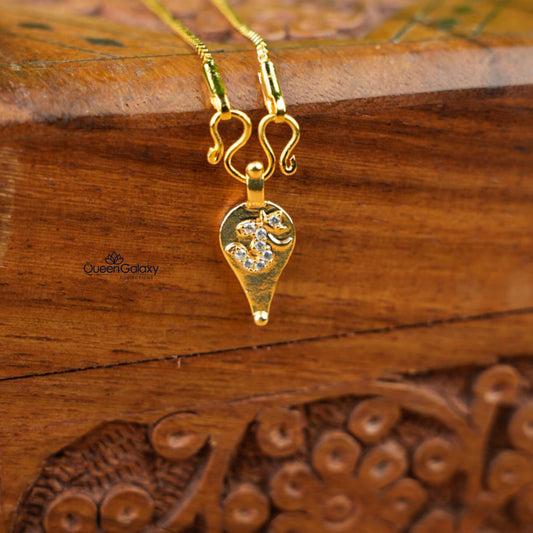 Goldplated AD Stone Thali