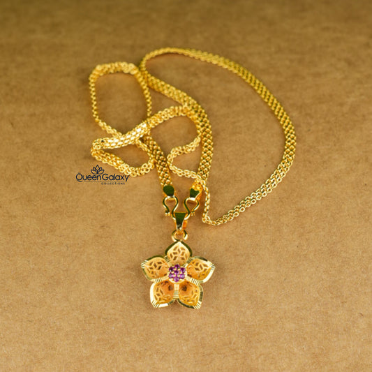 Goldplated Chain With Pendant