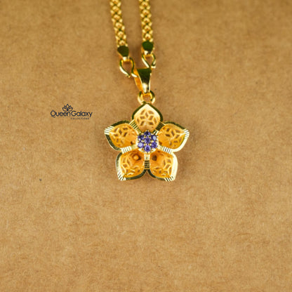 Goldplated AD Stone Pendant