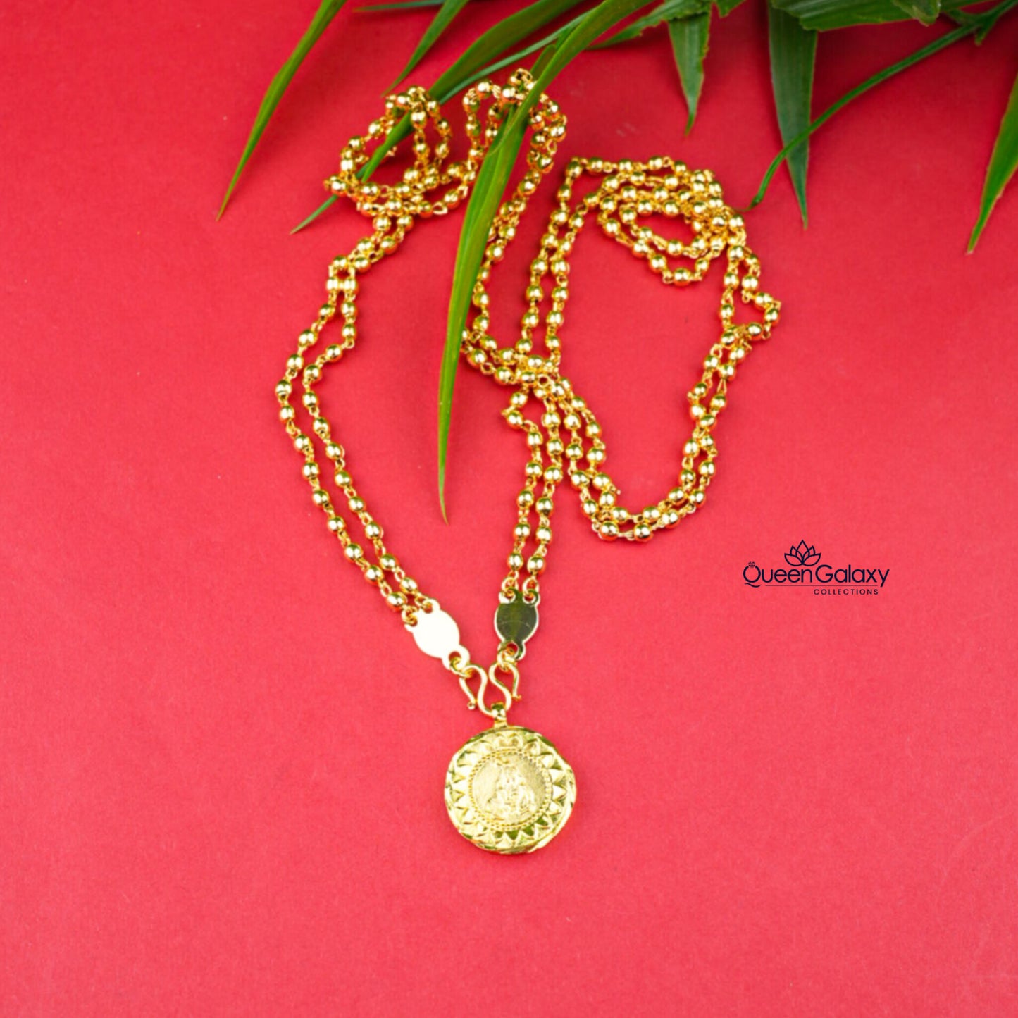 Goldplated Two Layer Manimala