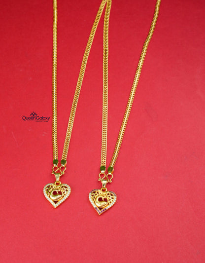Goldplated Chain With Pendant