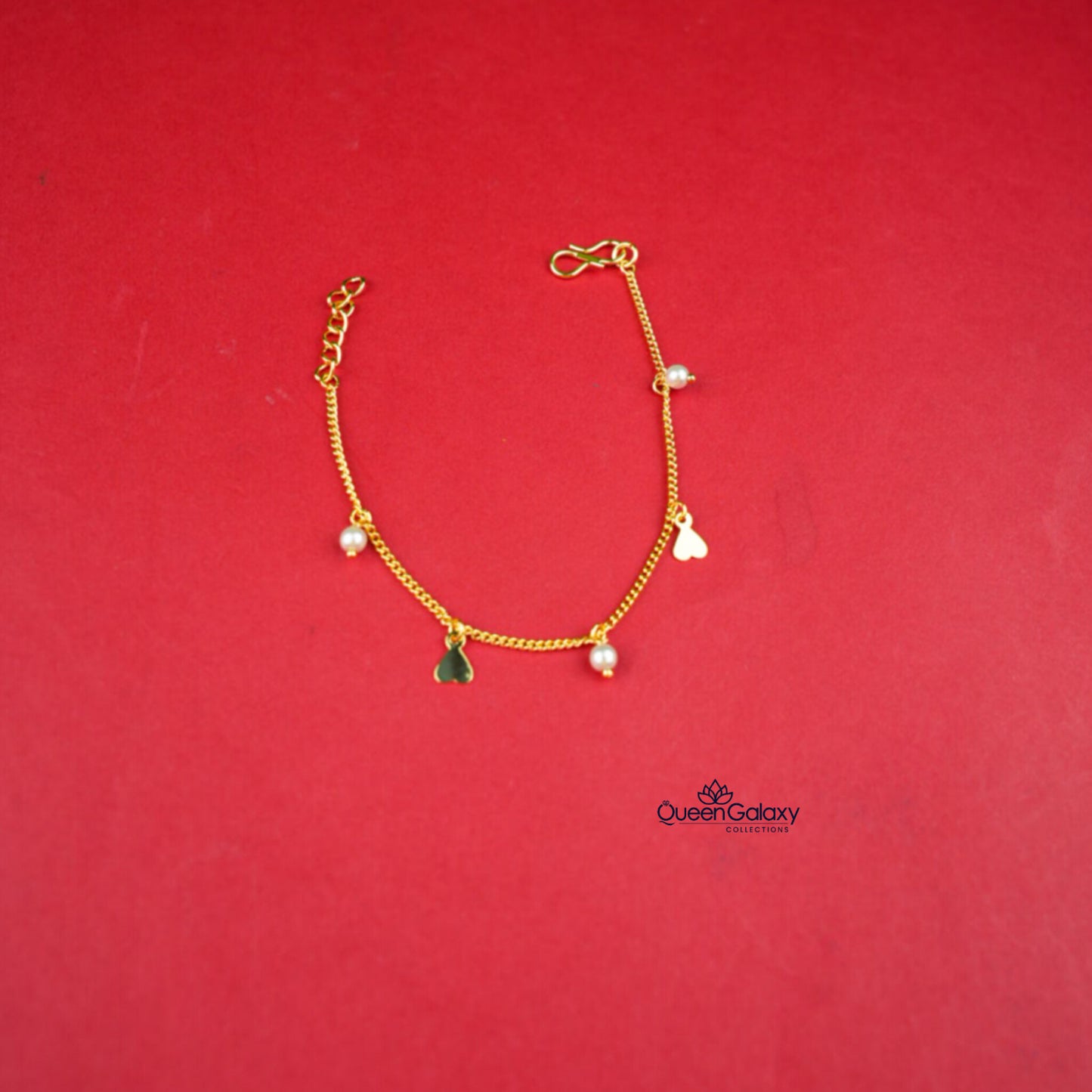 Goldplated Pearl Bracelet