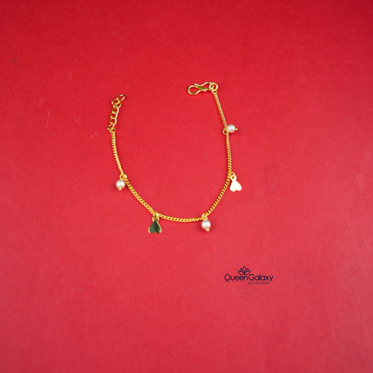 Goldplated Pearl Bracelet