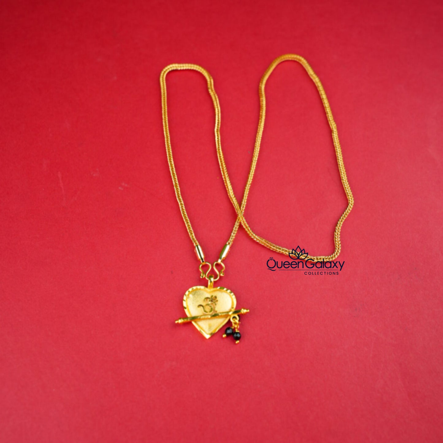 Goldplated Chain With Thali
