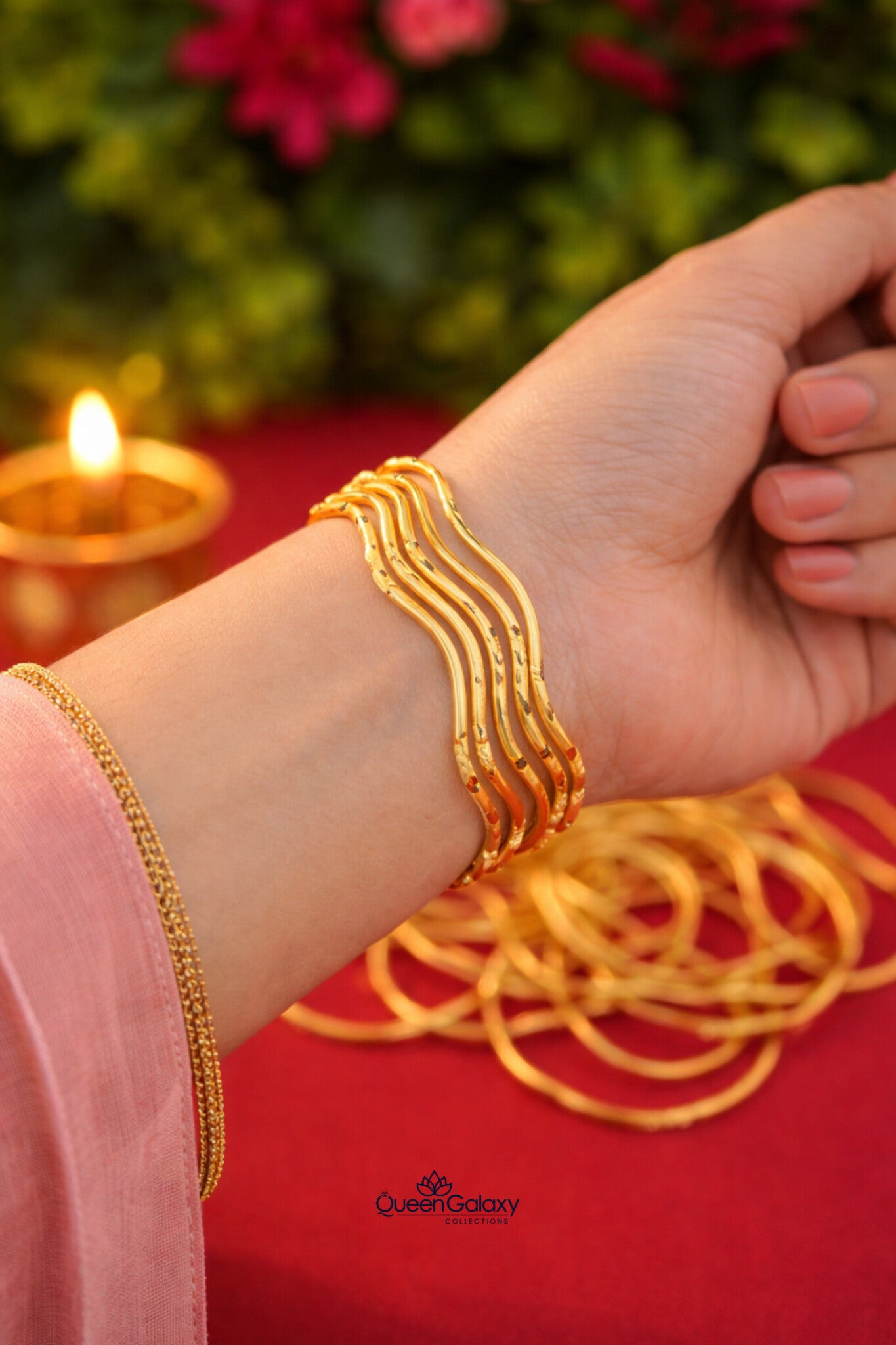 Goldplate Bangles