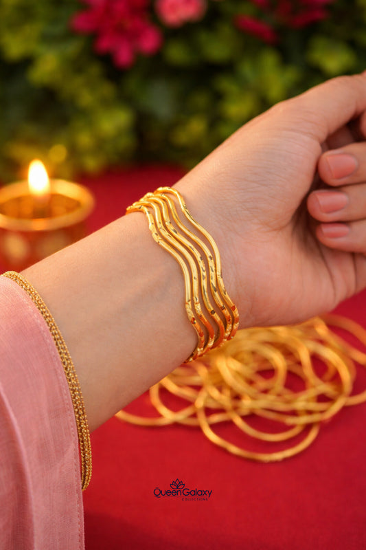Goldplate Bangles