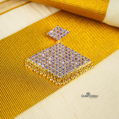 Goldplated AD Stone Pendant