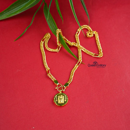 Goldplated Chain With Pendant