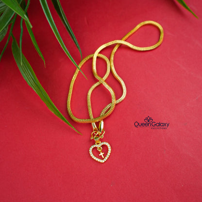 Goldplated Chain With Pendant