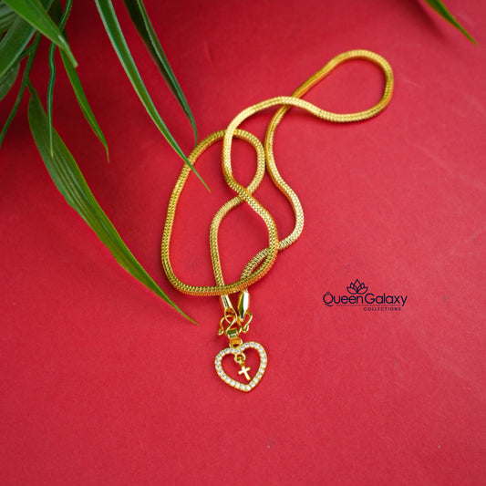 Goldplated Chain With Pendant