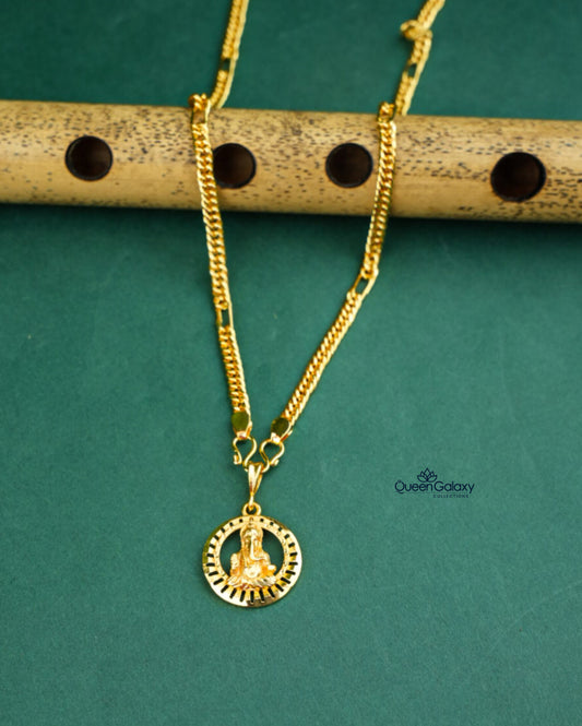 Goldplated Chain With Pendant