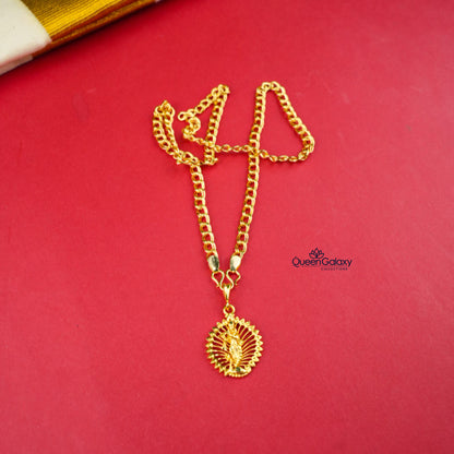 Goldplated Chain With Pendant