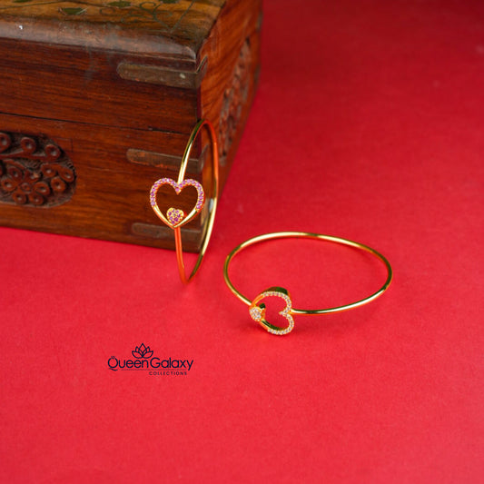 Goldplated Lock Bangle