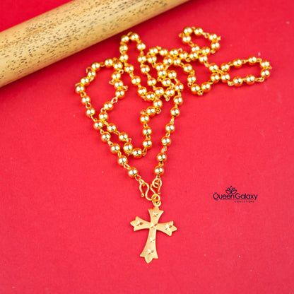 Goldplated Manimala With Pendant