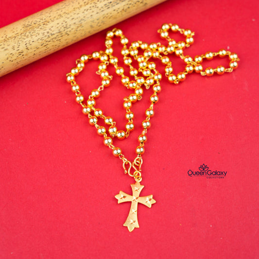 Goldplated Manimala With Pendant