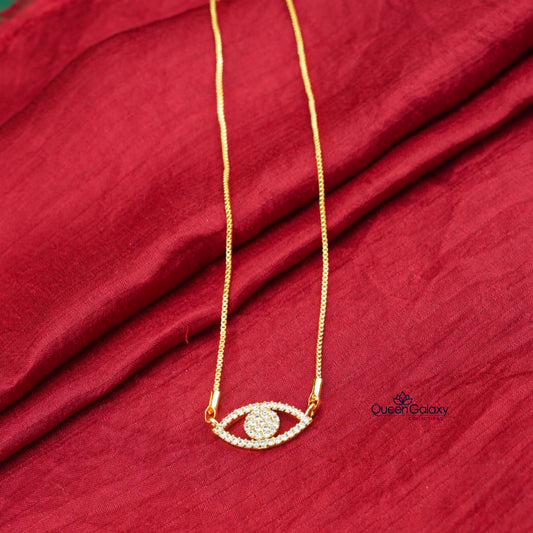 Goldplated AD Stone Necklace