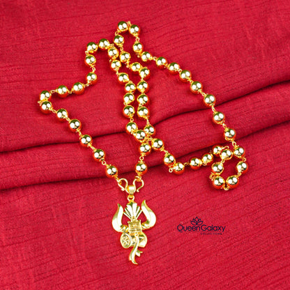 Gold Plated Chain With Pendant