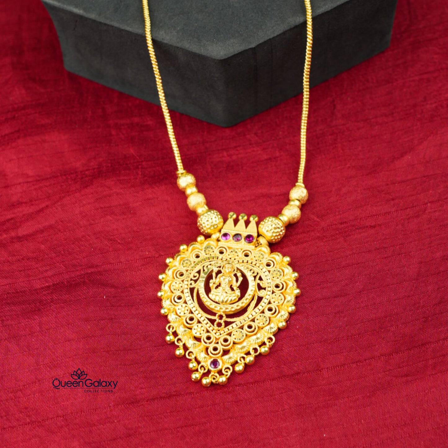 Gold plated Lakshmi Devi Necklace