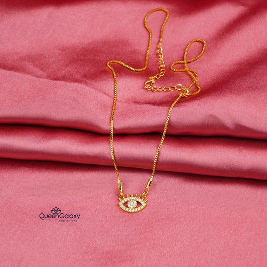 Gold Plated Diamond Replica Necklace