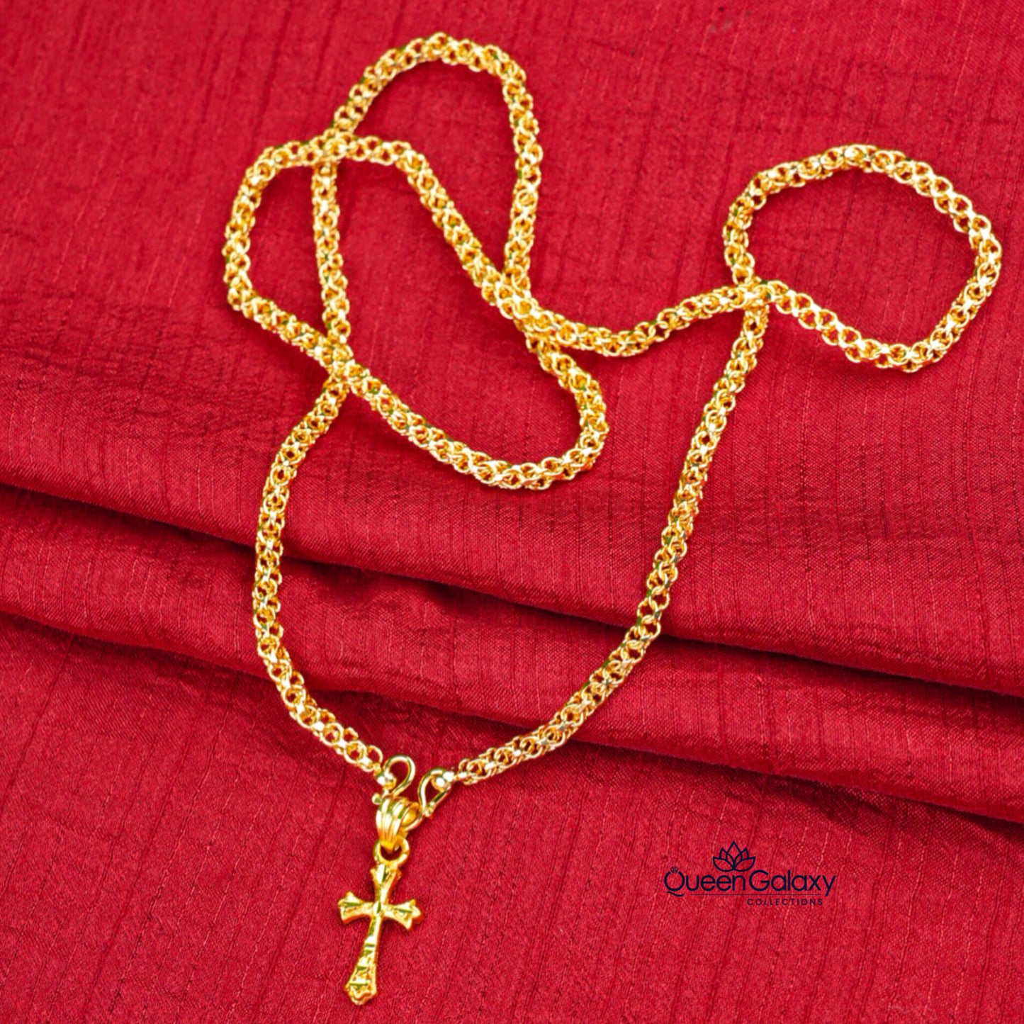 Gold Plated Chain With Pendant