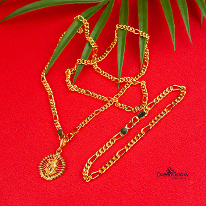 Gold Plated Combo Set