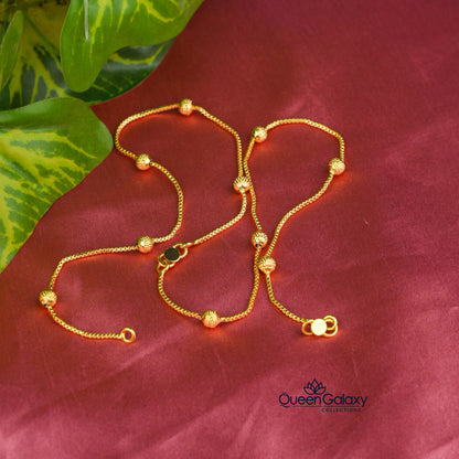 Gold Plated Anklet
