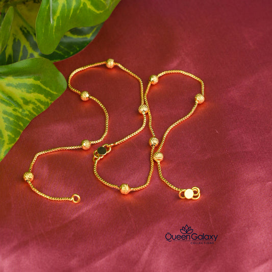 Gold Plated Anklet