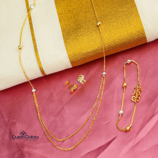Gold Plated Combo Set